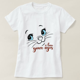 J'Aime Vos Yeux, T-shirt Chat