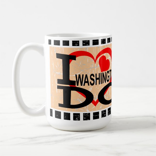J'aime Washington D.C - Mugs (Gauche)