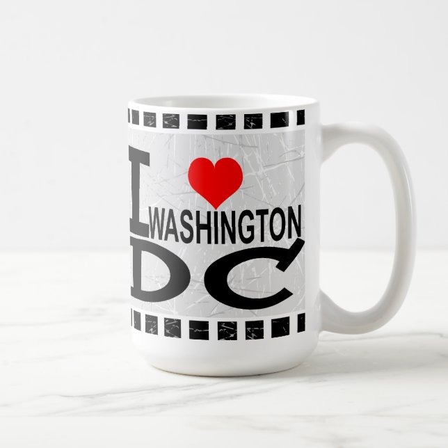J'aime Washington D.C - Mugs (Droite)
