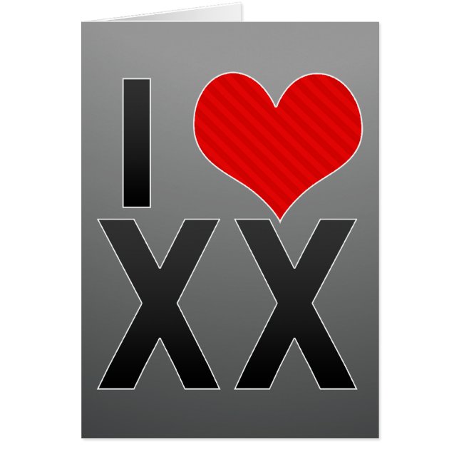 J'aime XX (Devant)