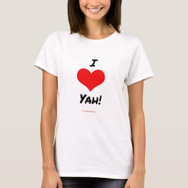 J'aime Yah ! T-shirt (Devant)