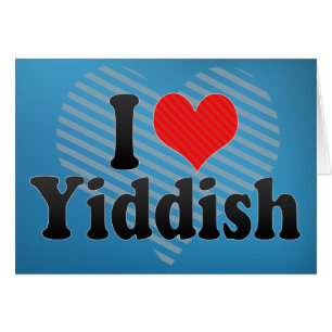 J'aime Yiddish