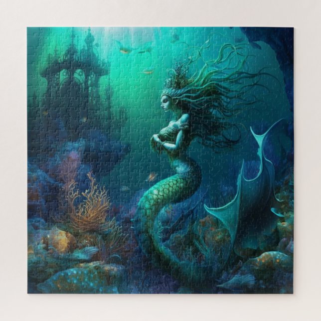 "J'aimerais être sous la mer" Puzzle (Vertical)
