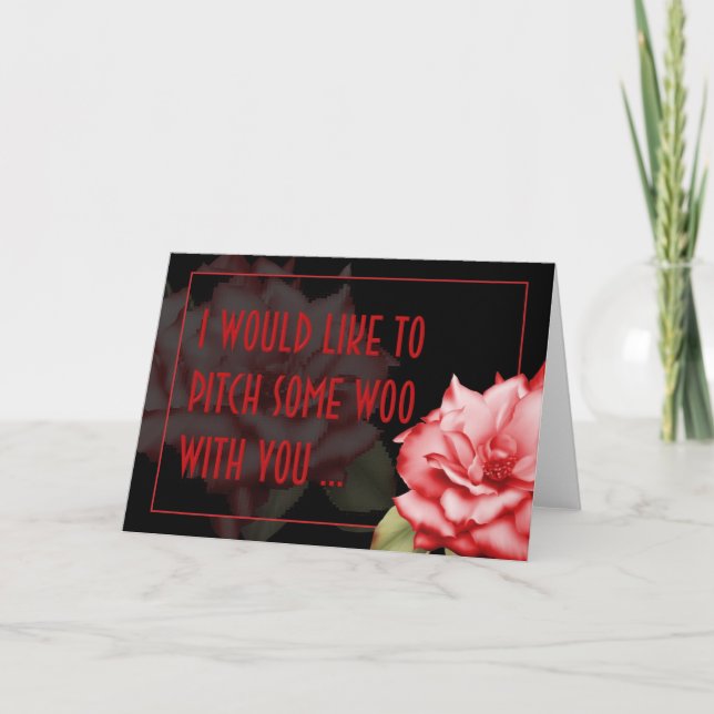 J'Aimerais Poser Un Peu De Woo Avec Votre Carte (Devant)