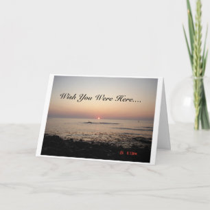 J'Aimerais Que Vous Étiez Ici Carte