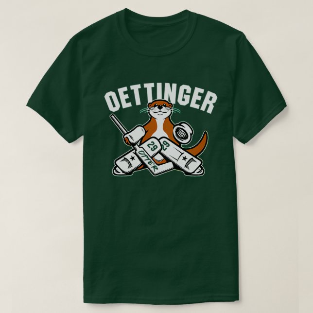 Jake Oettinger Otter TShirt 8 (Design devant)