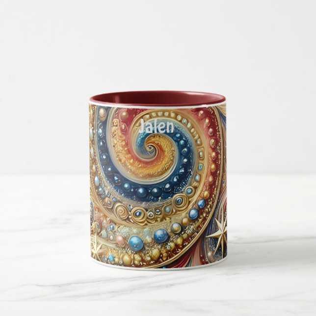 JALEN ~ Tourbillons Étoiles ~ Mug (Centre)