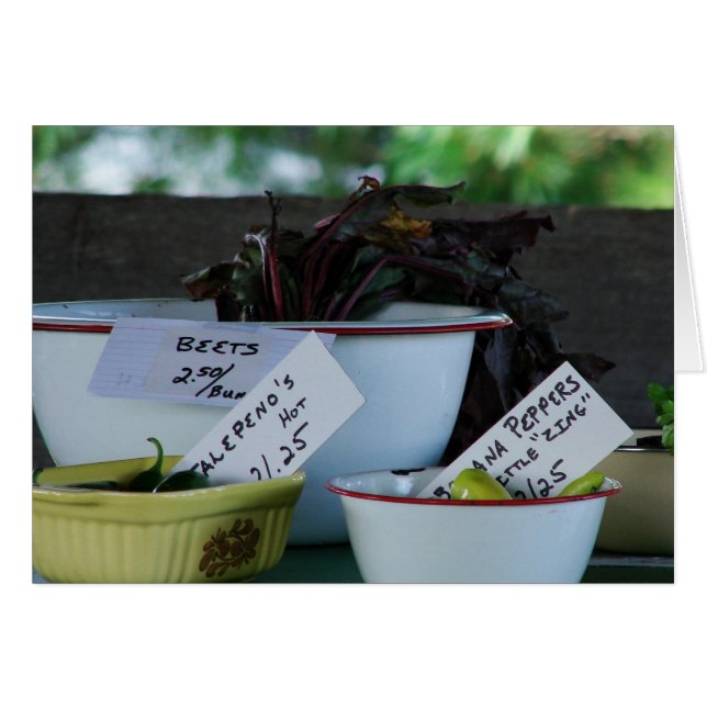 Jalepenos, poivrons de banane et betteraves (Devant horizontal)