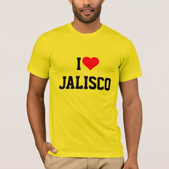 JALISCO : T-shirt I LOVE JALISCO (Devant)