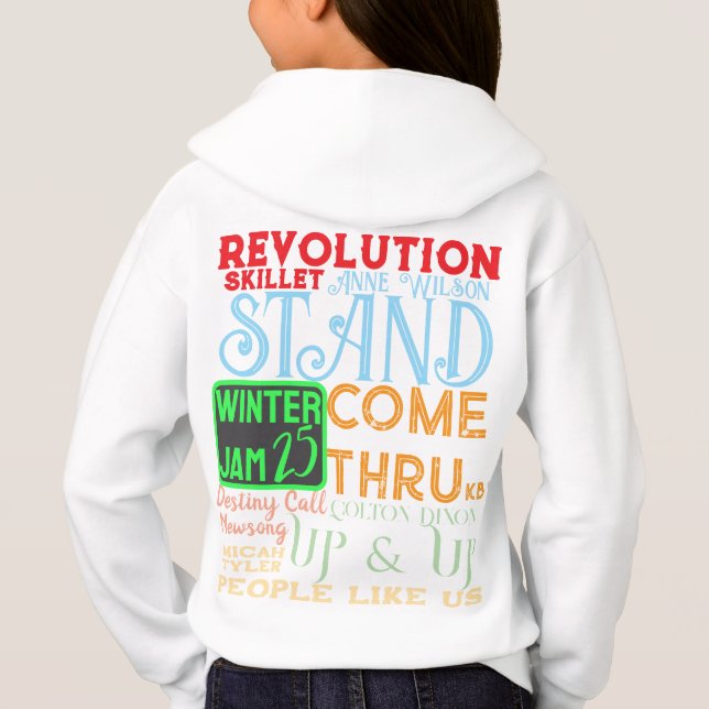 Jam d'hiver 2025 Jam Nation Skillet Anne Wilson (Dos)