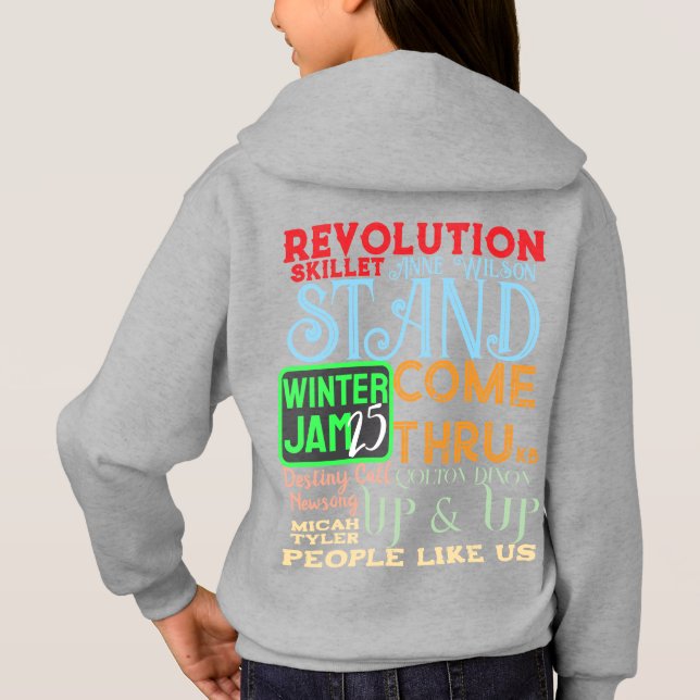 Jam d'hiver 2025 Jam Nation Skillet Anne Wilson (Dos)