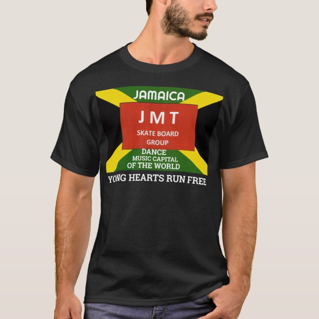 JAM LENT. EXÉCUTER GRATUITEMENT T-shirt noir de ba (Devant)