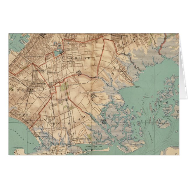 Jamaica Bay et Brooklyn (Devant horizontal)