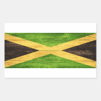 Jamaica Flag - Proud Jamaicans - Rasta Sticker