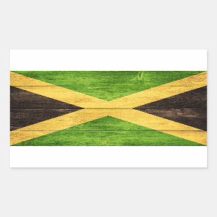 Jamaica Flag - Proud Jamaicans - Rasta Sticker