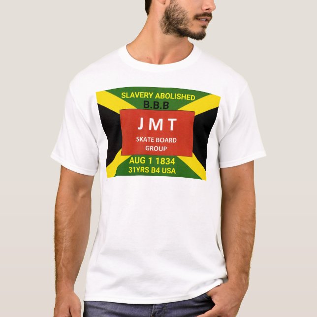 JAMAICA GRATUIT AUG 1 1834 T-shirt homme de base (Devant)
