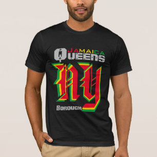 Jamaica Queens Blk. T-shirts
