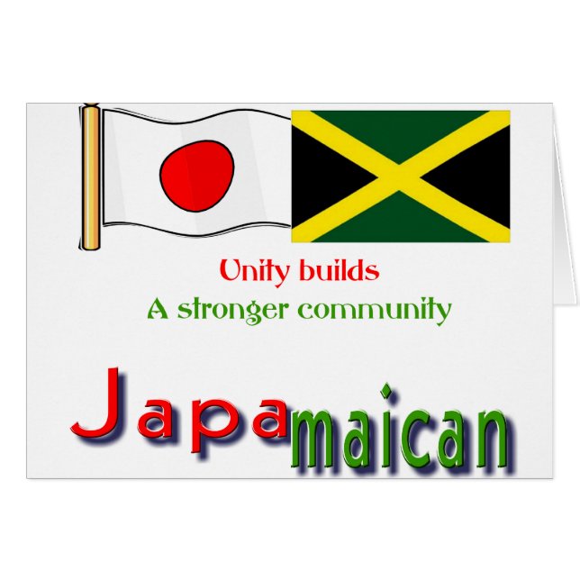 jamaïcain-japonais (Devant horizontal)
