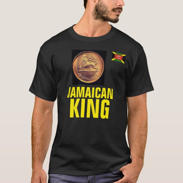 JAMAÏCAIN KING JMT Basic Dark T-Shirt (Devant)