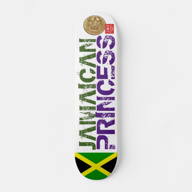 JAMAÏCAIN PRINCESS Skateboard (Recto)