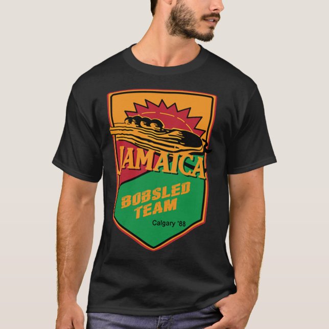 Jamaican Bobsled Team Cool Runnings  T-Shirt (Devant)