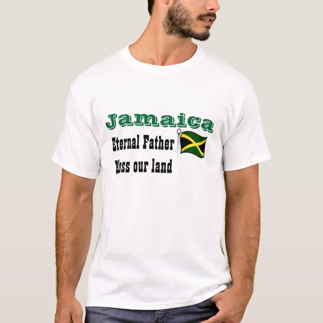 jamaïque-bénis nos t-shirts terrestres (Devant)
