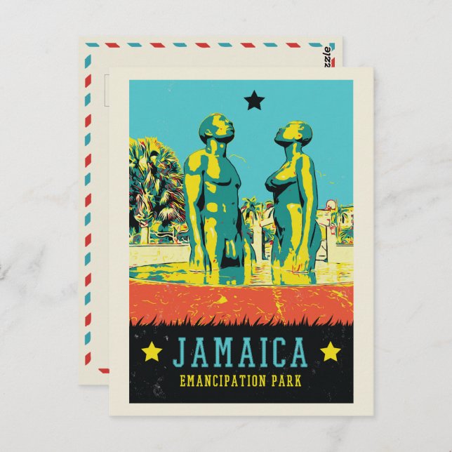 Jamaïque, Emancipcipation Park, Cartes Postales de (Devant / Derrière)