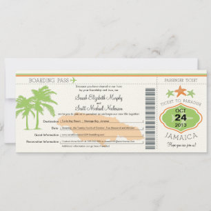 Jamaïque Enregistrer la carte d'embarquement