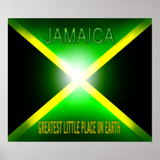 Jamaïque, Grand Little Place sur Terre Poster Pr
