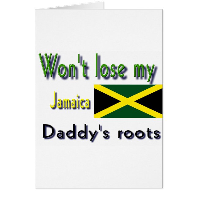 Jamaïque mes racines de papa (Devant)
