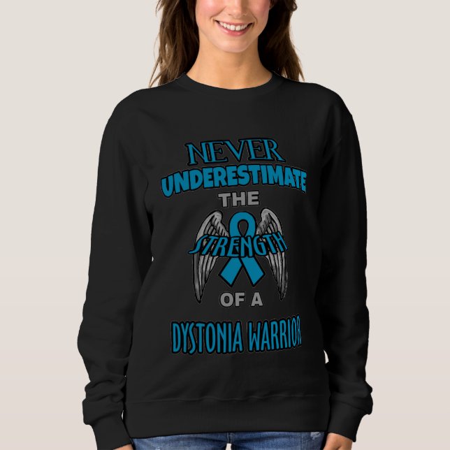 Jamais...Dystonia Sweatshirt guerrier (Devant)