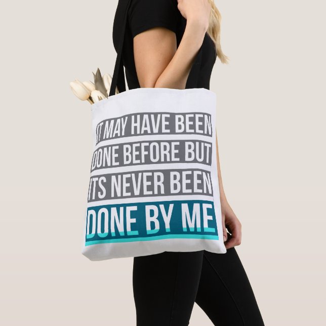 Jamais Fait Par Moi Sac fourre-tout (De près)