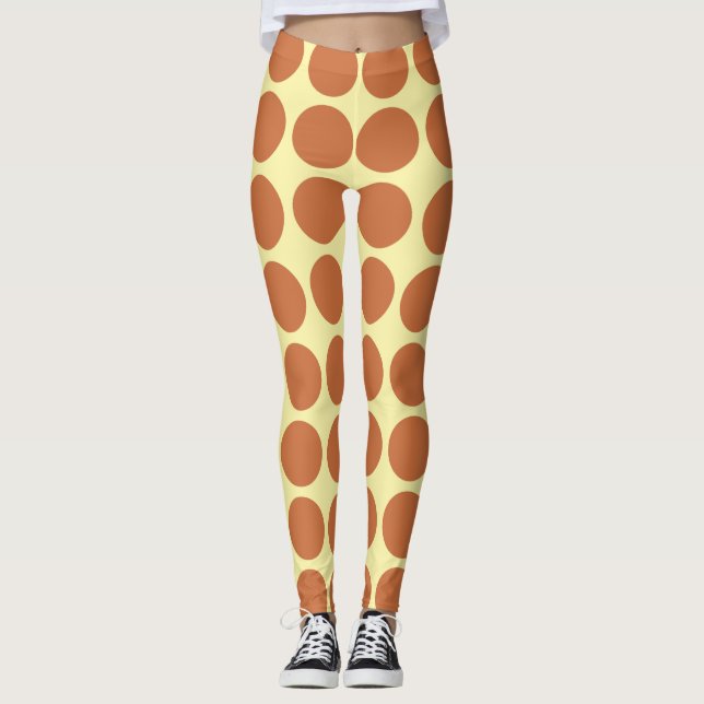 Jambes à crèmes Zest Neutral Pots Leggings (Devant)