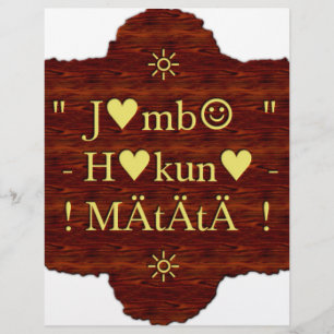 jambo hakuna matata day poison