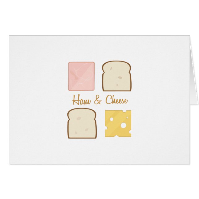 Jambon et fromage (Devant horizontal)