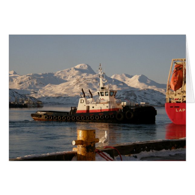 James Dunlap Tugboat en Dutch Harbour, AK (Devant horizontal)