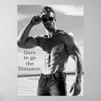 James Ellis Go The Distance 24x20 Poster
