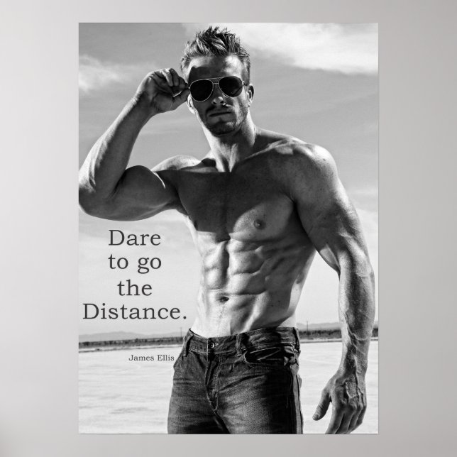 James Ellis Go The Distance 24x20 Poster (Devant)