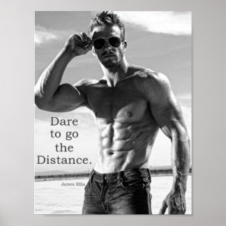 James Ellis - Go the Distance Poster