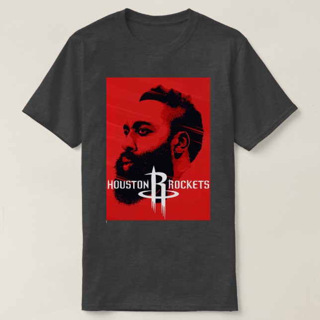 James Harden Hoston Rockets TShirt (Design devant)