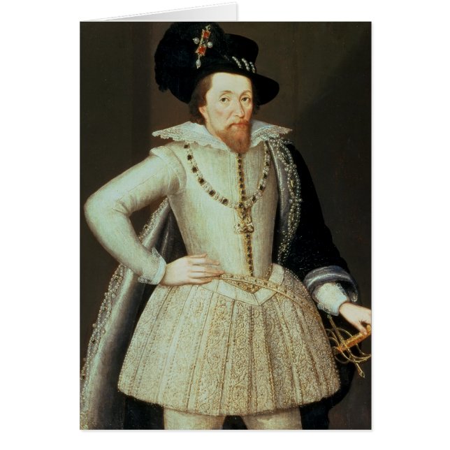 James I, portrait en buste (Devant)