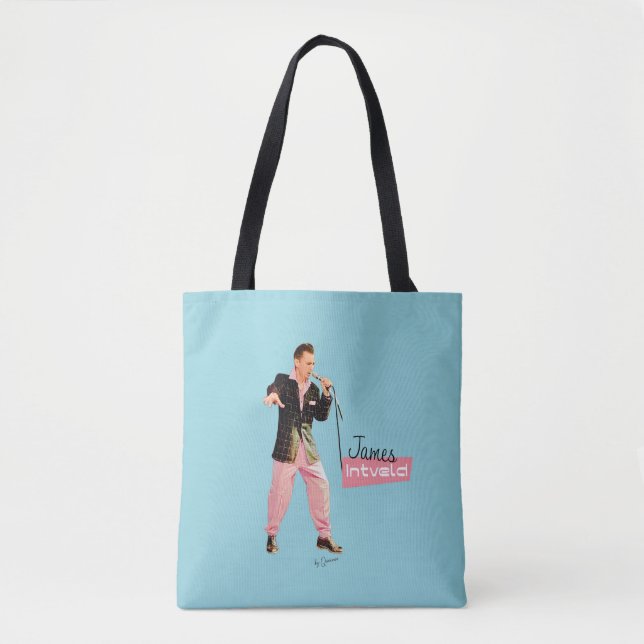 James Intveld Rockabilly Tote Bag (Devant)