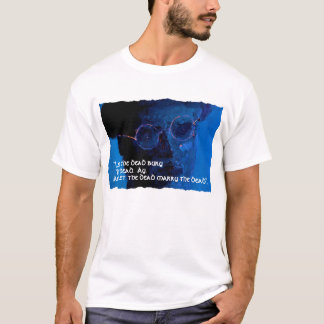 James Joyce "a laissé les morts". T-shirt