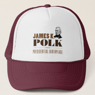 James K. Polk Casquette de profil