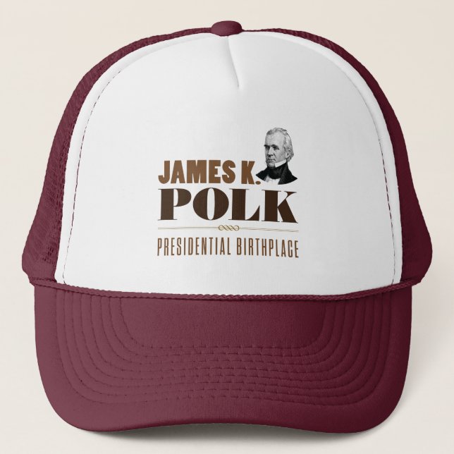 James K. Polk Casquette de profil (Devant)