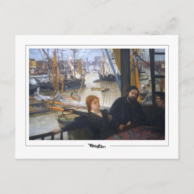 James McNeill Whistler #300-2 - Carte postale d'ar (Devant)
