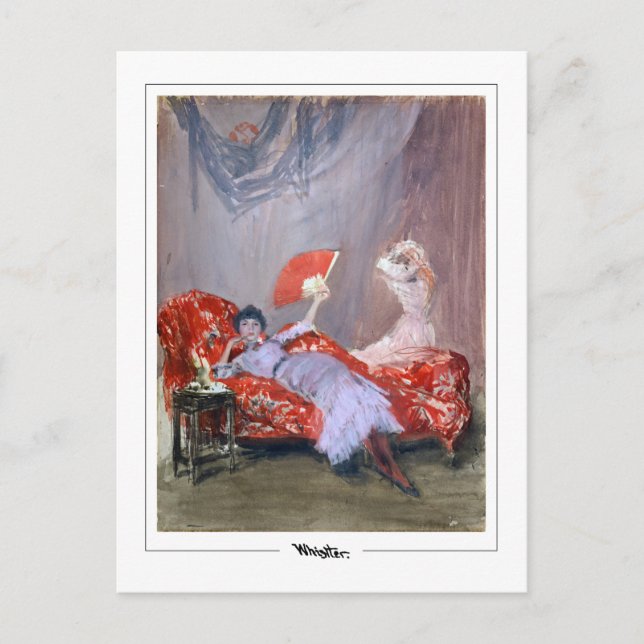 James McNeill Whistler #3 - Carte postale d'art fi (Devant)