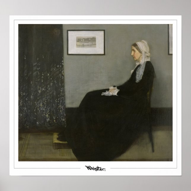 James McNeill Whistler Poster d'art Zedign #1 (Devant)