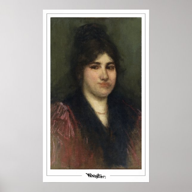 James McNeill Whistler Poster d'art Zedign #2-2 (Devant)