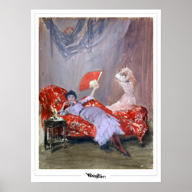 James McNeill Whistler Poster d'art Zedign #3 (Devant)